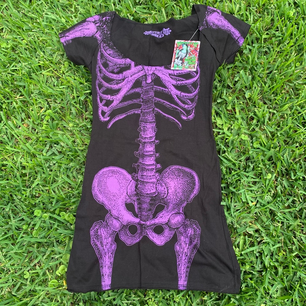 Purple Kreepsville 666 dress